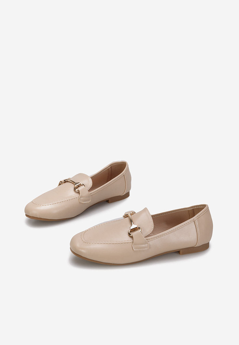 Mocassini da donna Casica beige
