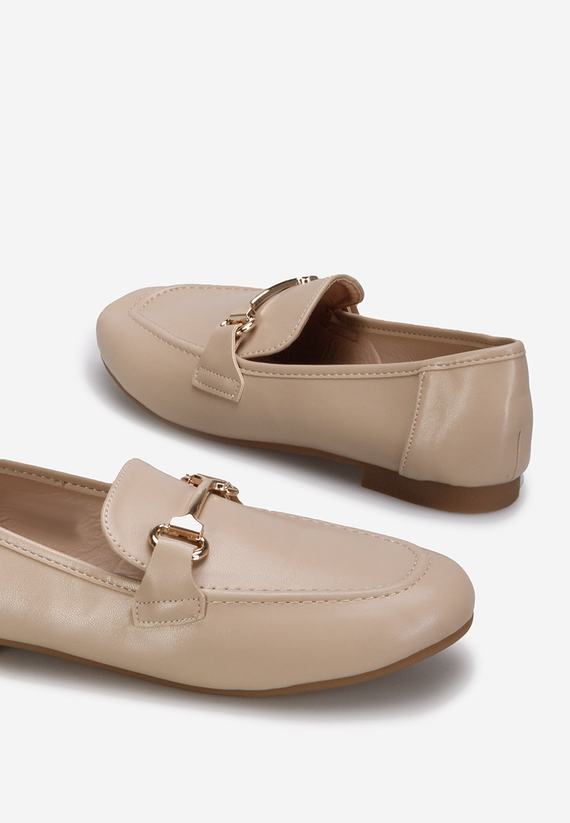 Mocassini da donna Casica beige