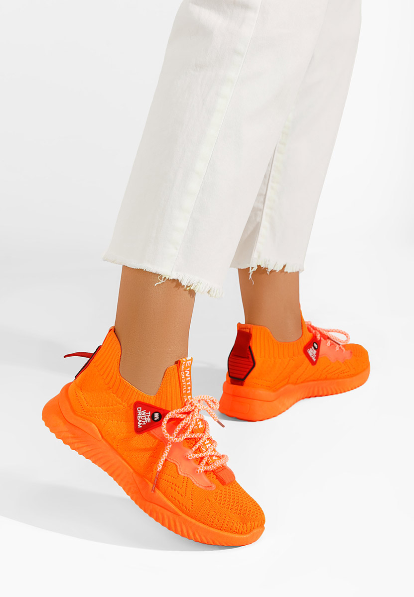 sneakers donna Drevna Arancioni