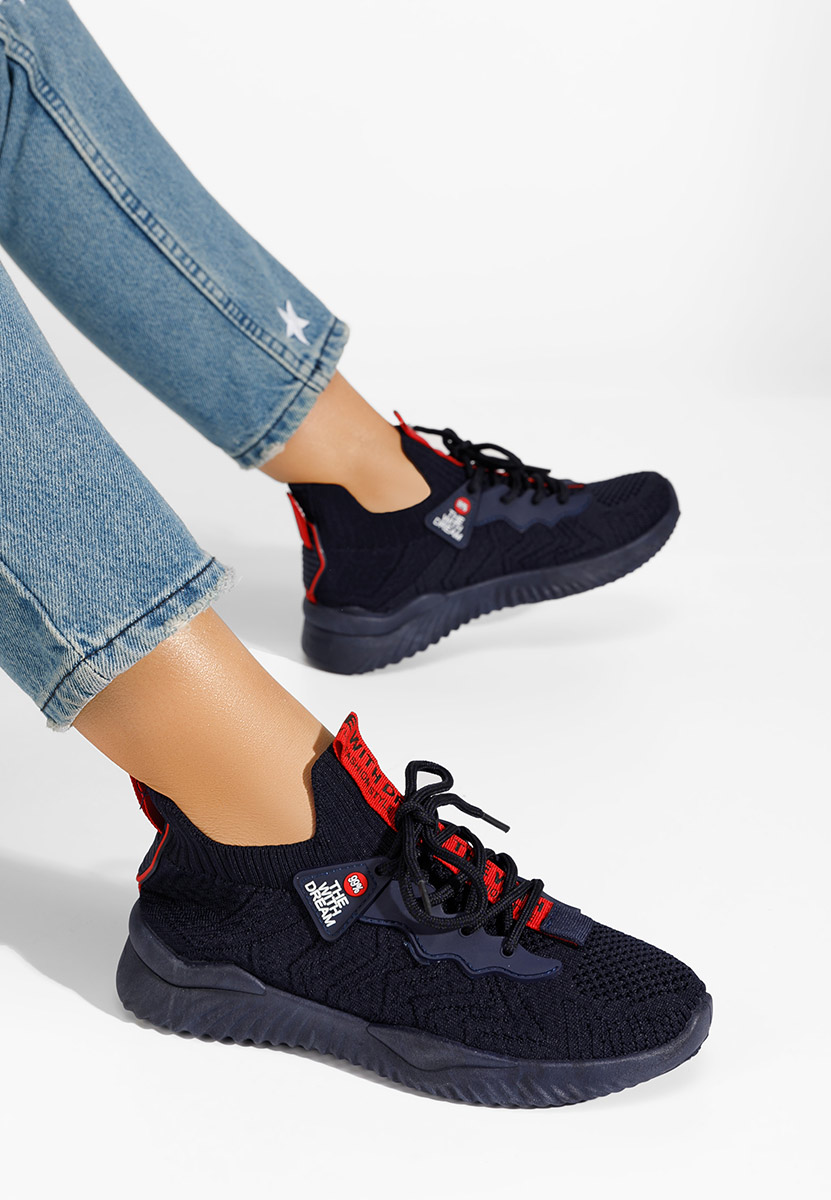 sneakers donna Drevna Blu marine