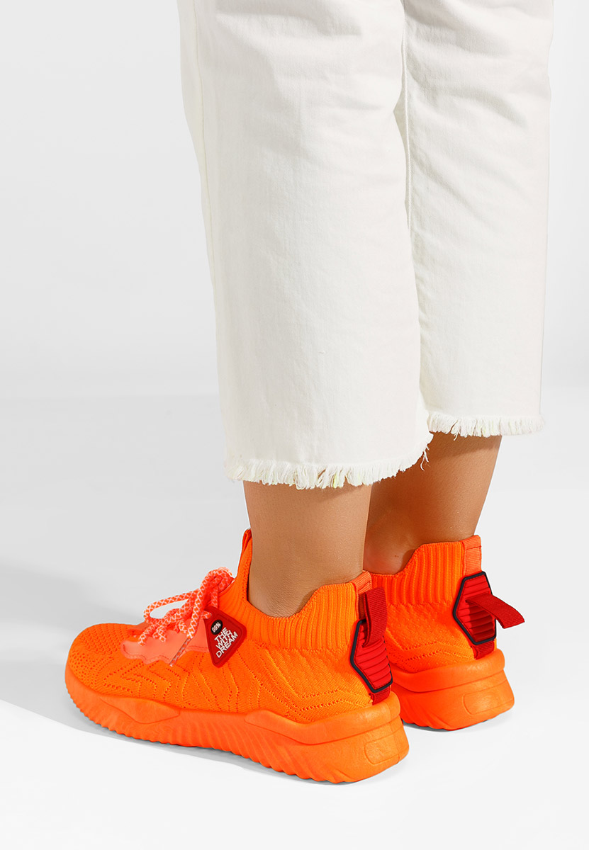 sneakers donna Drevna Arancioni