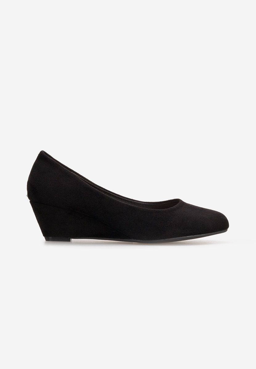 Scarpe con zeppa Rhona Nero