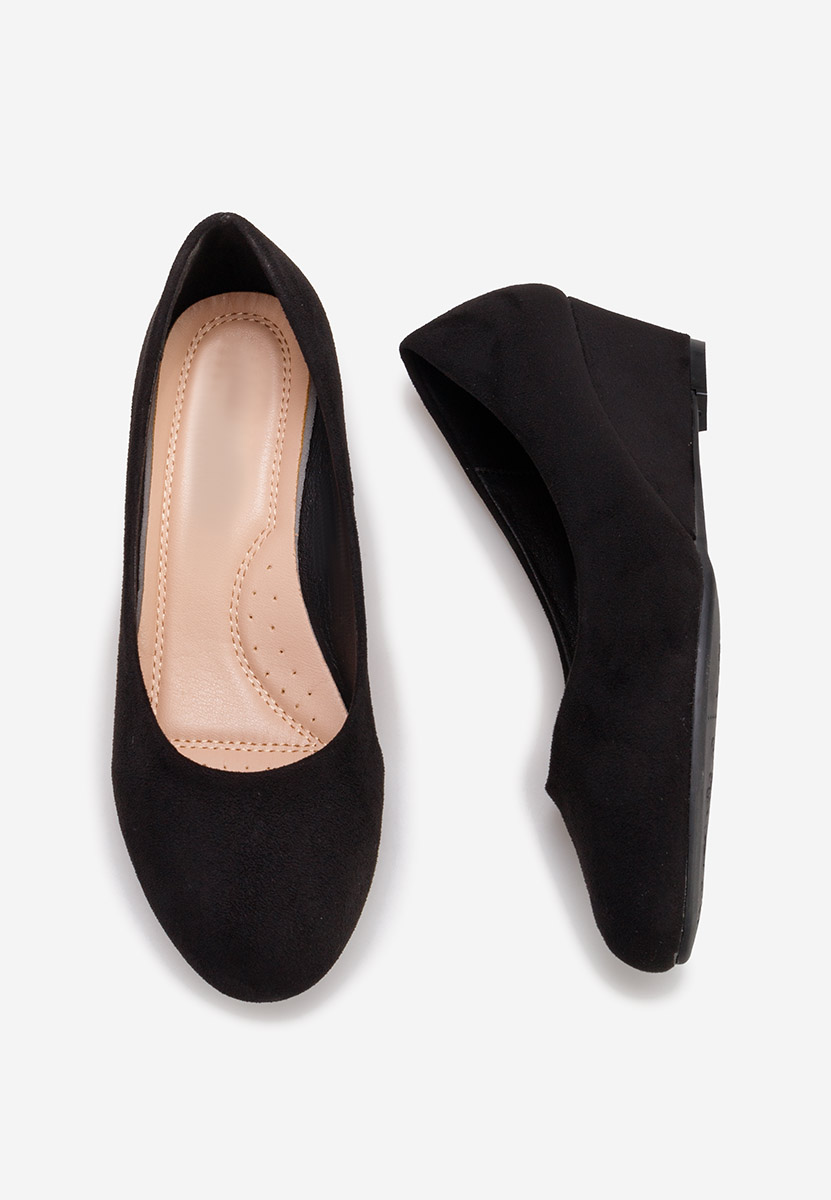 Scarpe con zeppa Rhona Nero