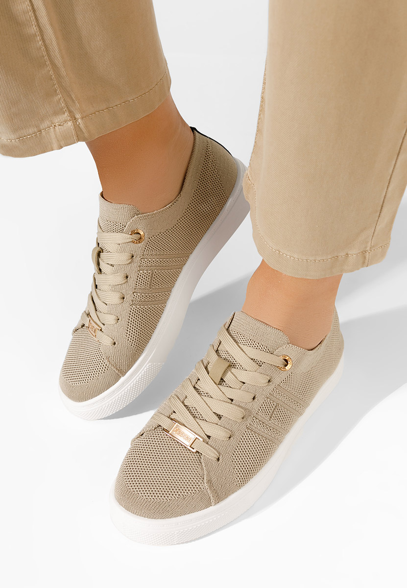 Sneakers donna Belinda beige