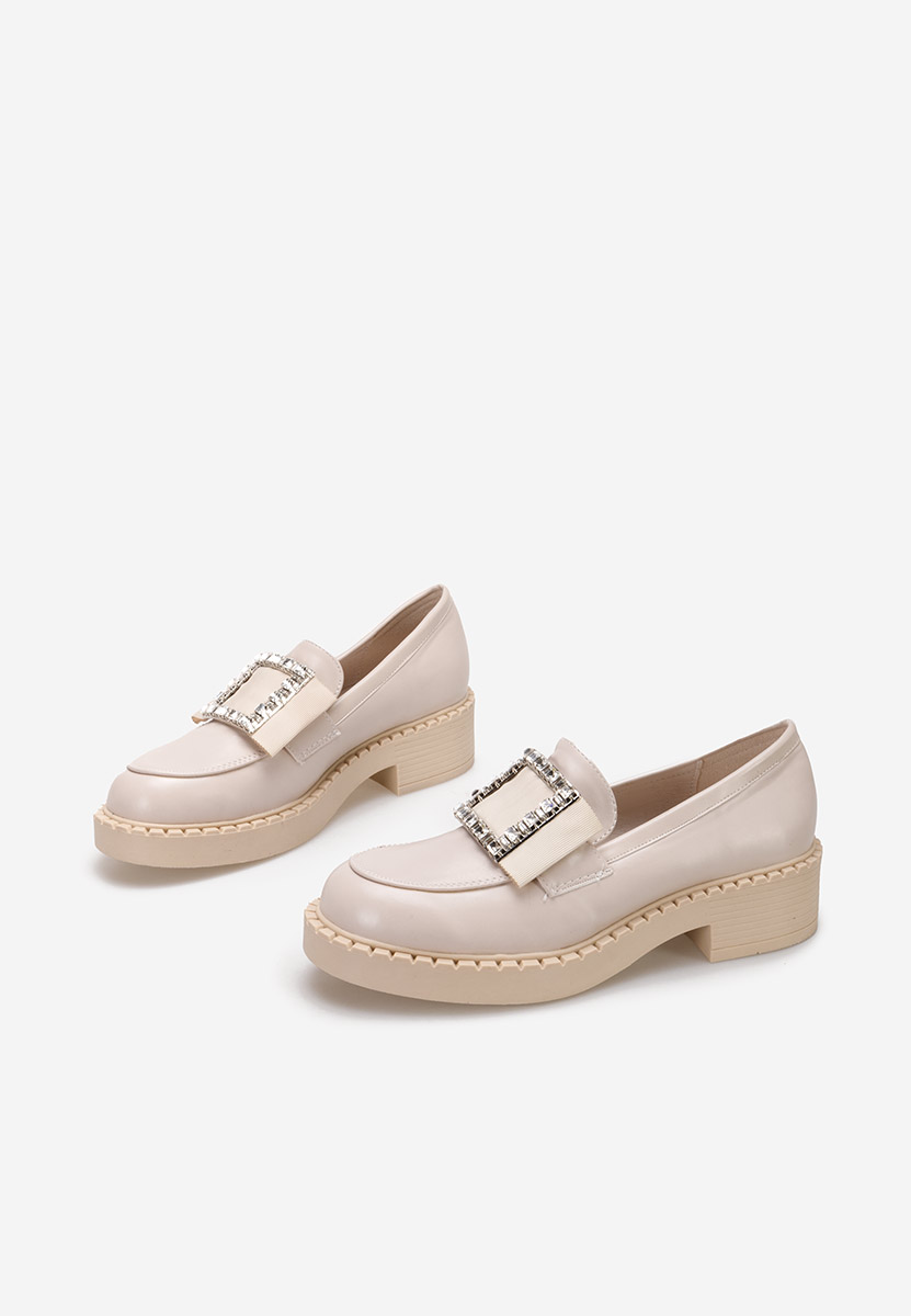 Mocassini donna estivi Aenora Beige