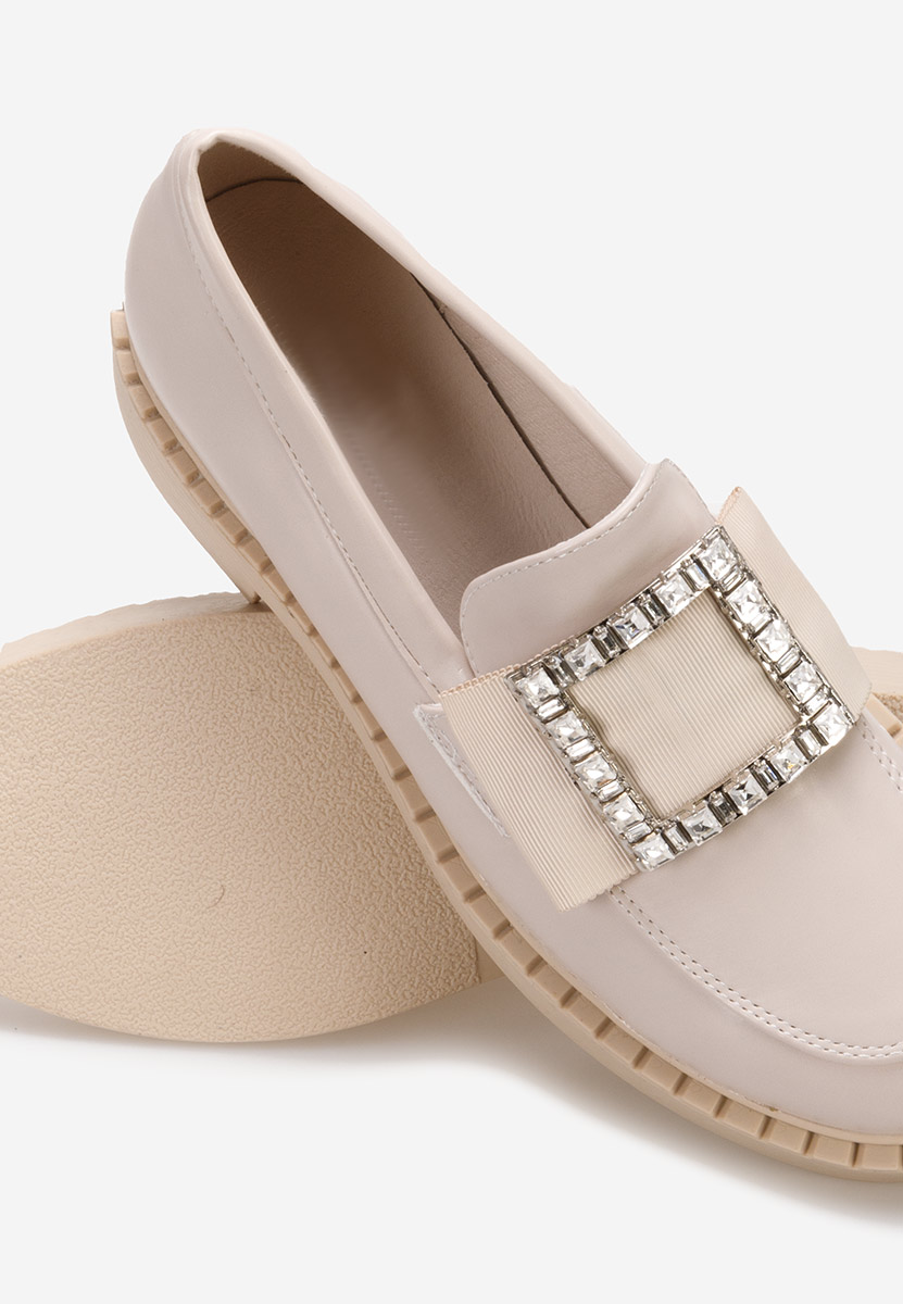 Mocassini donna estivi Aenora Beige