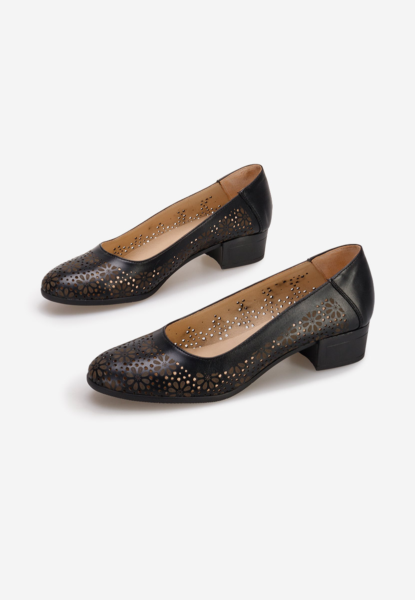 Scarpe pelle Admire Nero