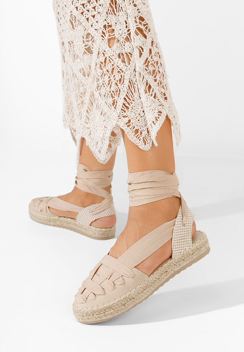 Espadrillas donna Aedina Beige