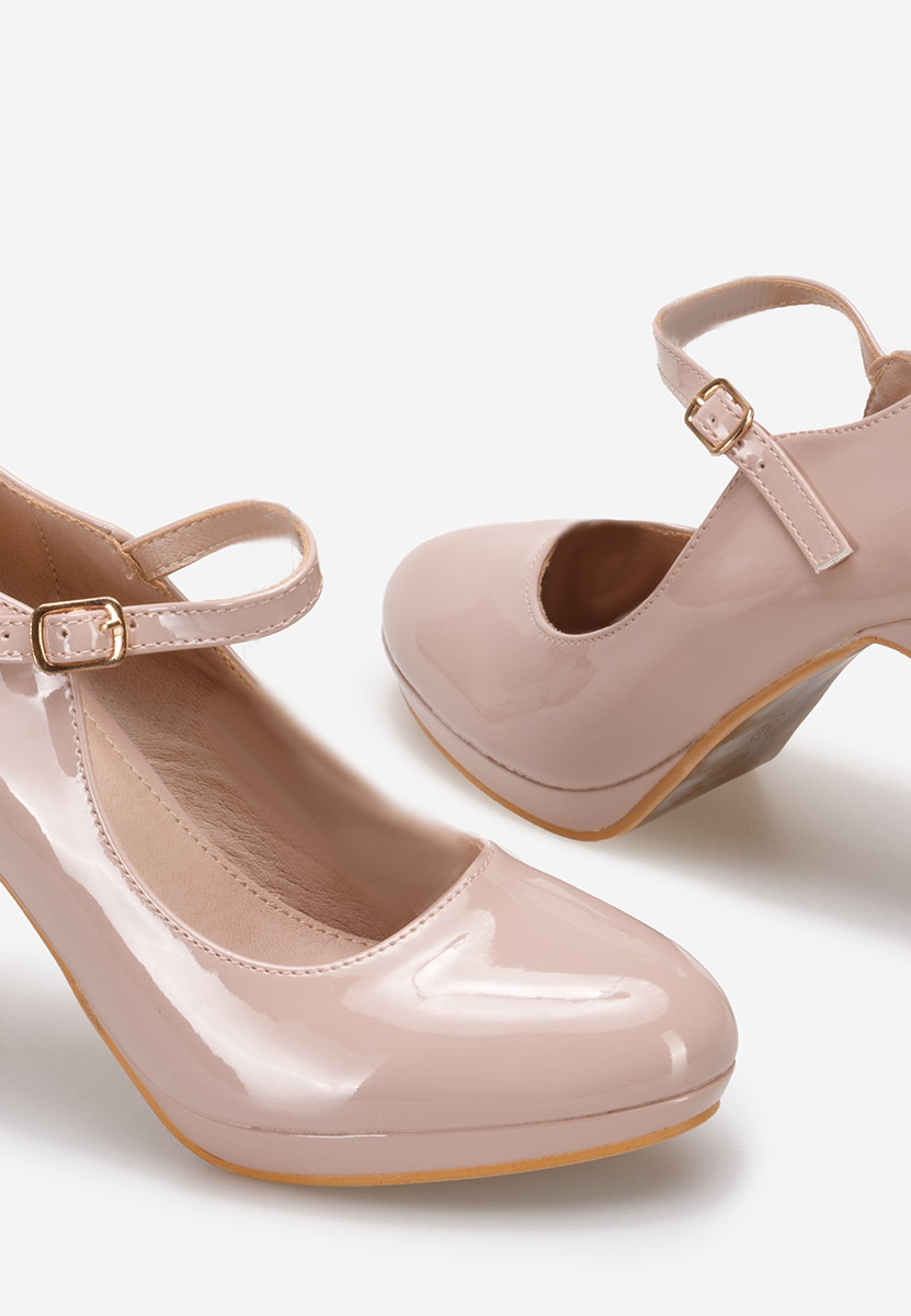 Décolleté Donatella beige