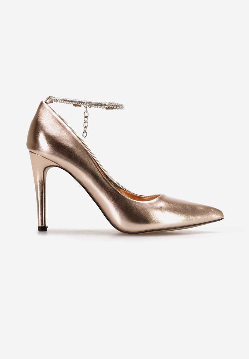 Décolleté tacco a spillo Servantea Champagne Zapatos