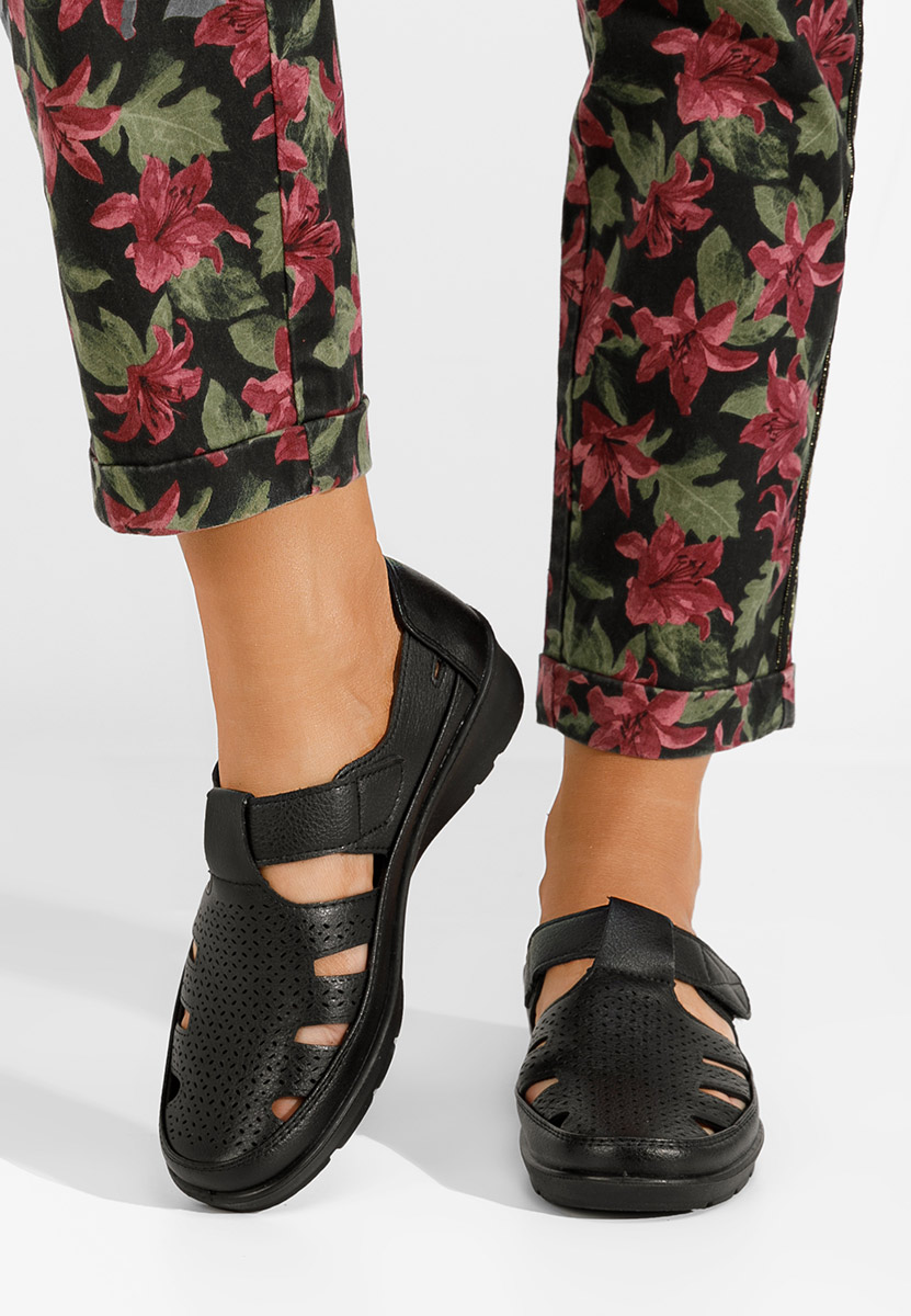 Espadrillas donna Gerania Nero