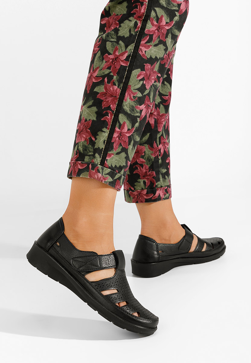 Espadrillas donna Gerania Nero