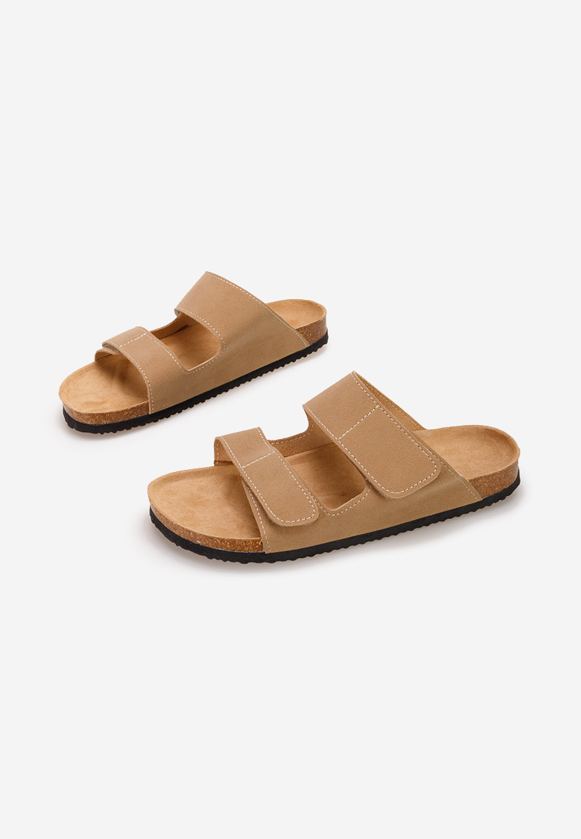 Pantofole da uomo Mathias Beige