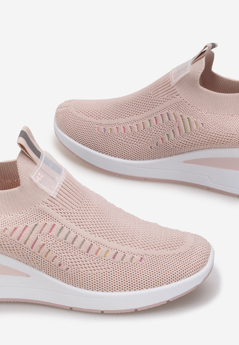 Sneakers con zeppa Lomira rosa