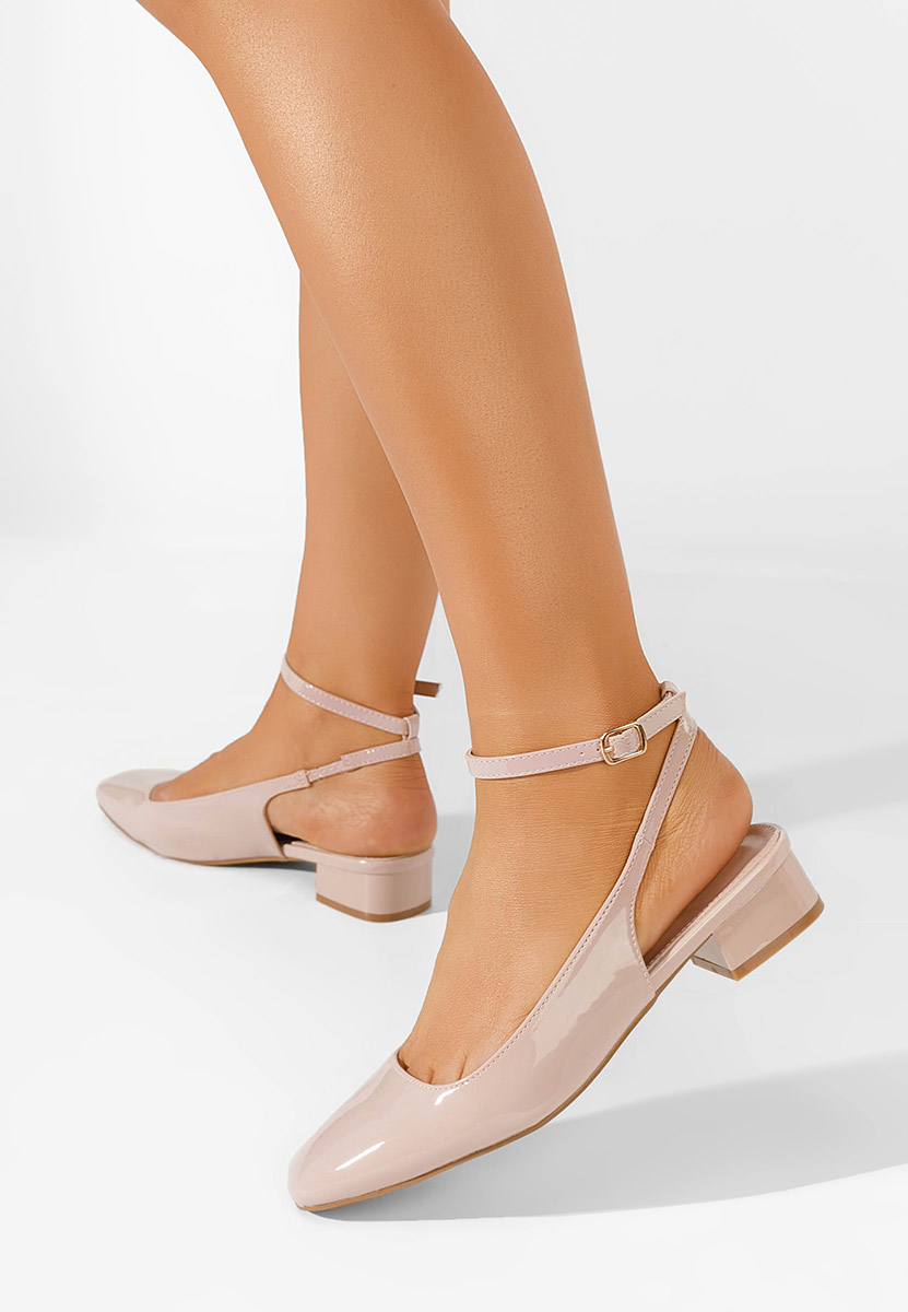 Décolleté tacco basso Gelara Nude