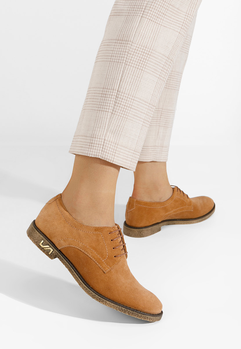 Scarpe derby pelle Doresa Camel