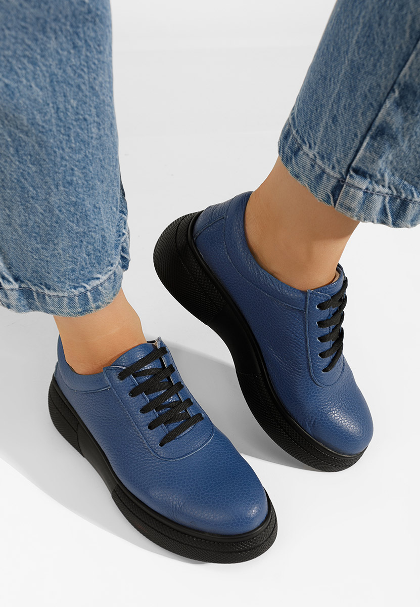 Scarpe con plateau Dalisa Blu marine