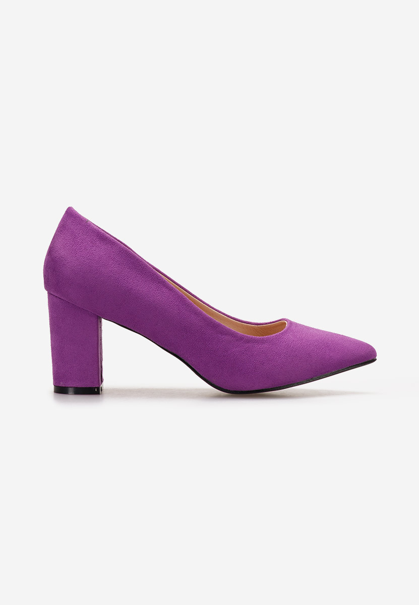 Décolleté tacco largo Sanira Viola