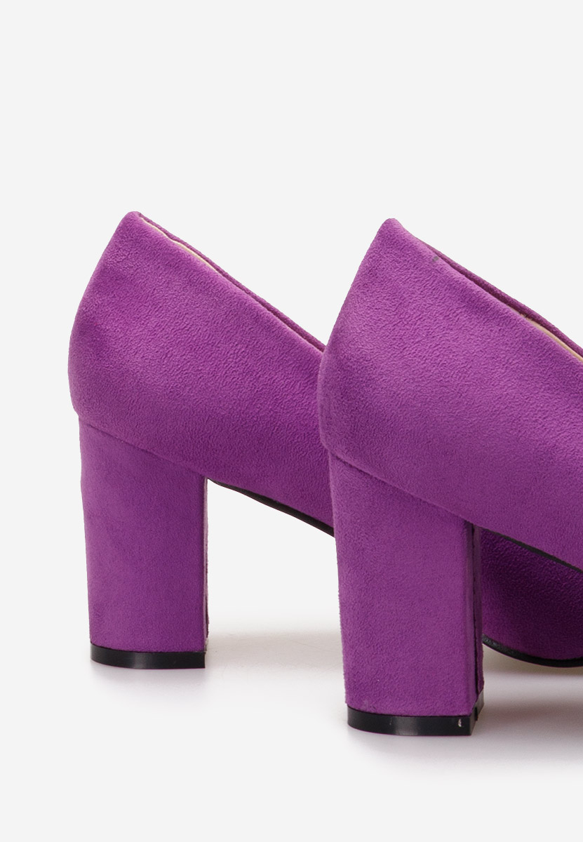 Décolleté tacco largo Sanira Viola