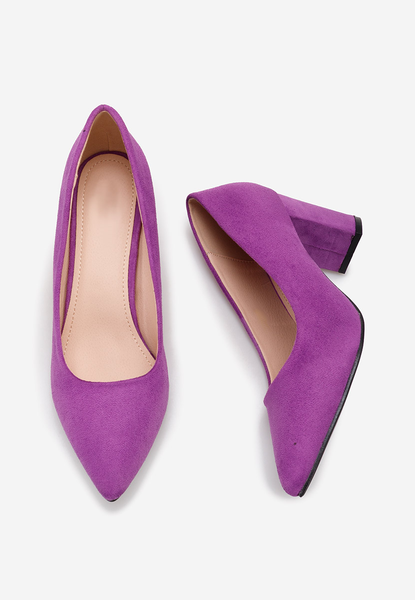 Décolleté tacco largo Sanira Viola