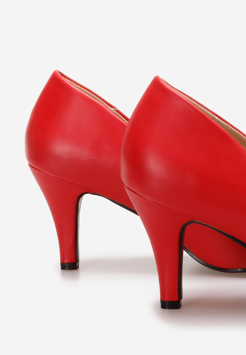 Décolleté tacco a spillo Maisela Rosso