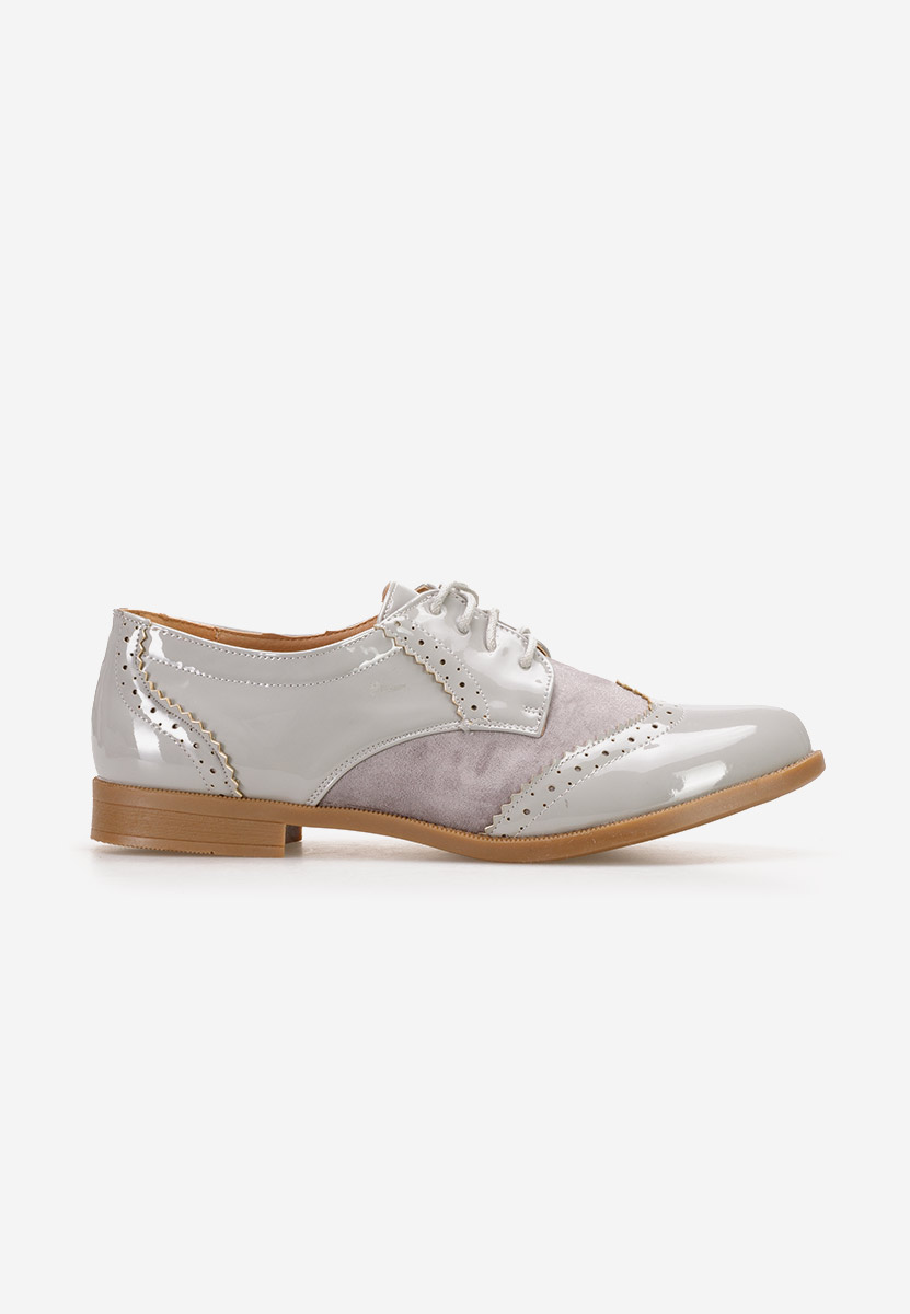 Scarpe oxford donna Bakera grigio