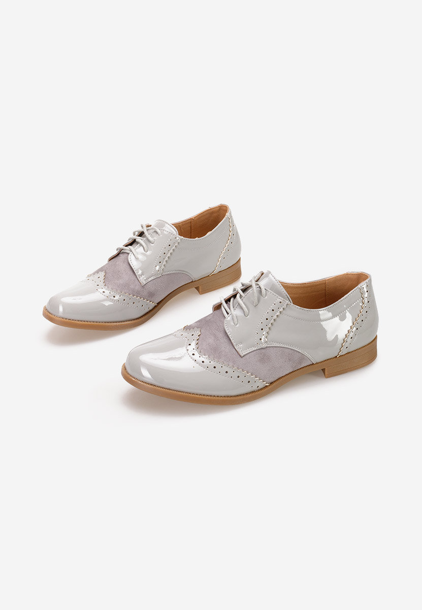Scarpe oxford donna Bakera grigio