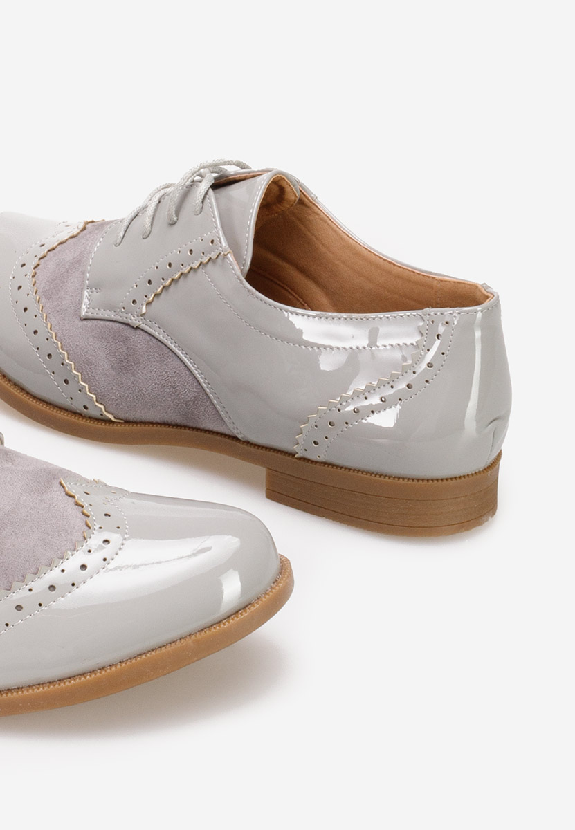 Scarpe oxford donna Bakera grigio