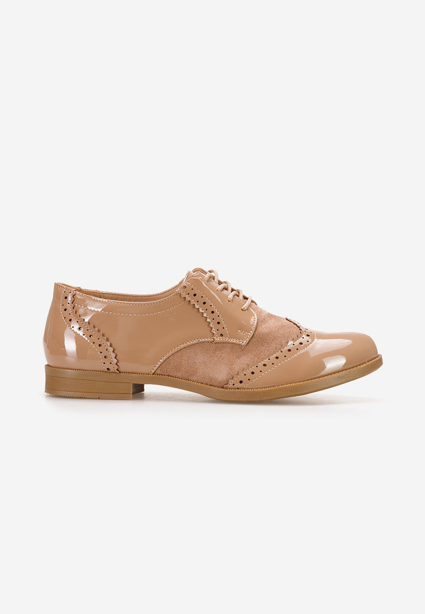 Scarpe oxford donna Bakera cachi