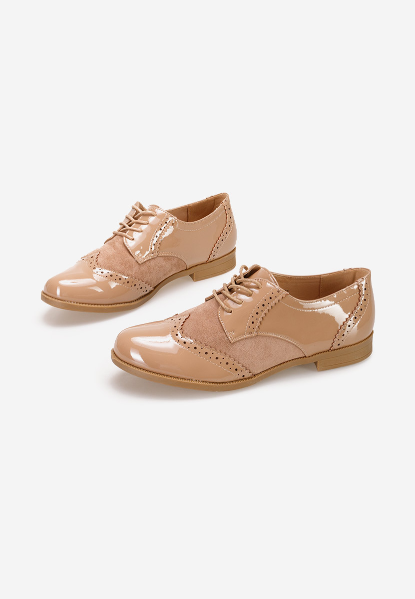 Scarpe oxford donna Bakera cachi