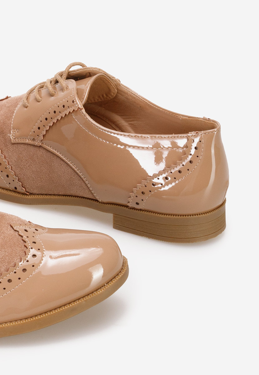 Scarpe oxford donna Bakera cachi