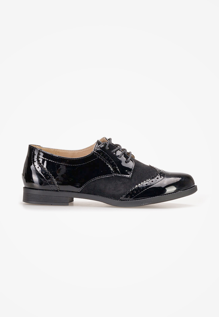 Scarpe oxford donna Bakera nero