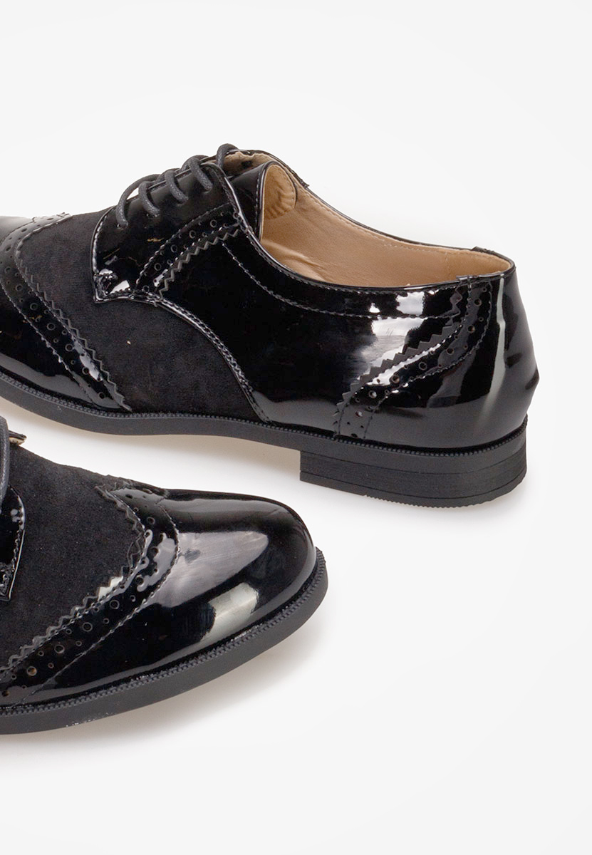 Scarpe oxford donna Bakera nero