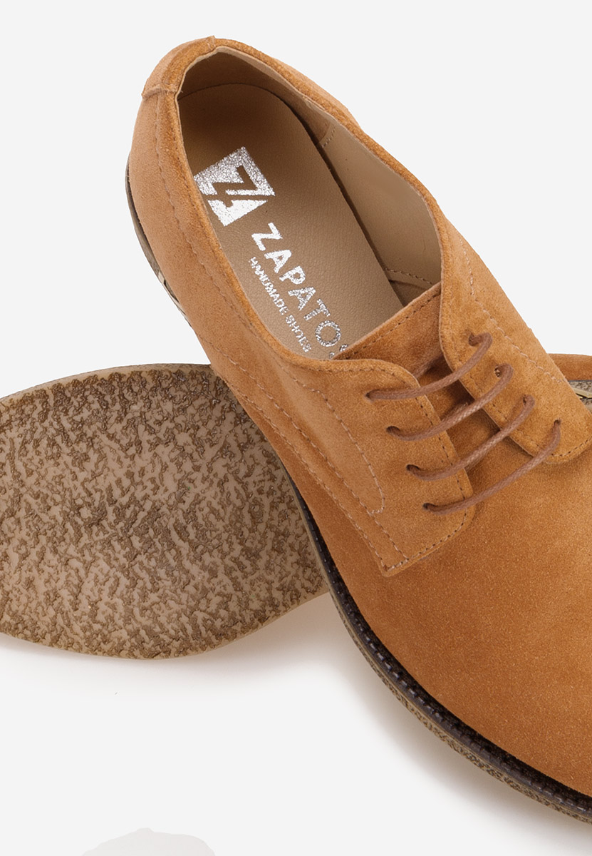 Scarpe derby pelle Doresa Camel