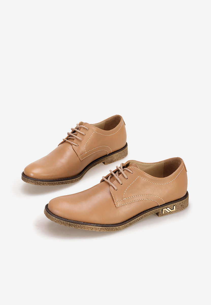 Scarpe derby pelle Doresa V2 Camel