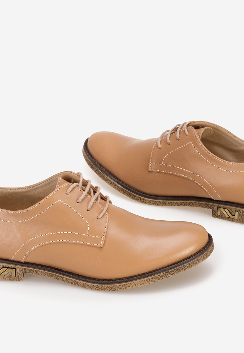 Scarpe derby pelle Doresa V2 Camel