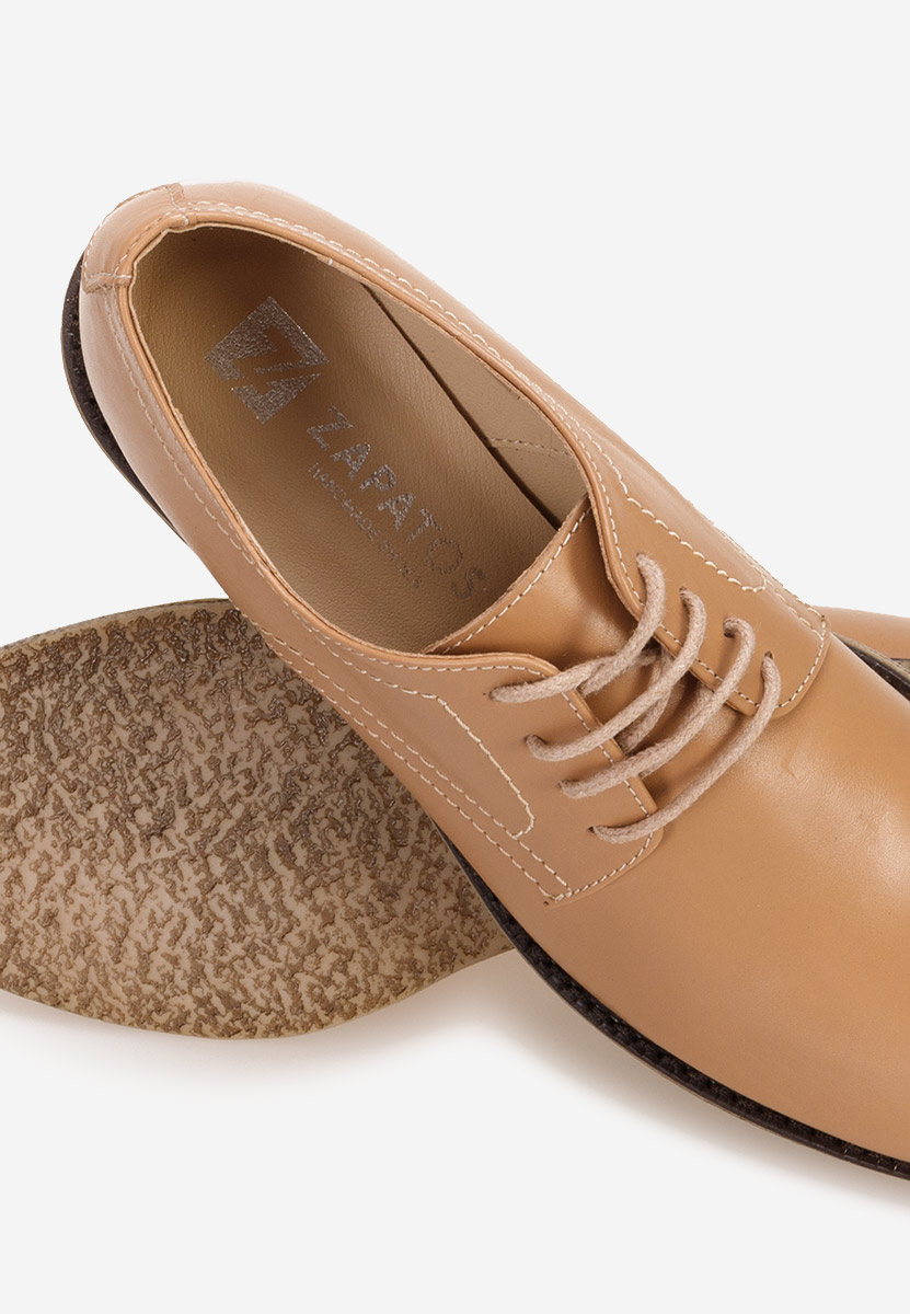 Scarpe derby pelle Doresa V2 Camel