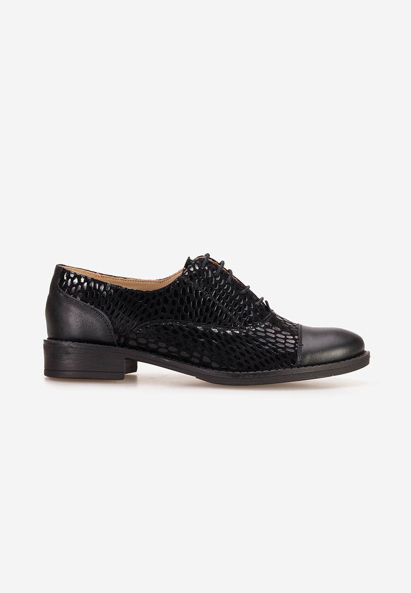 Scarpe oxford donna Genave V6 nero