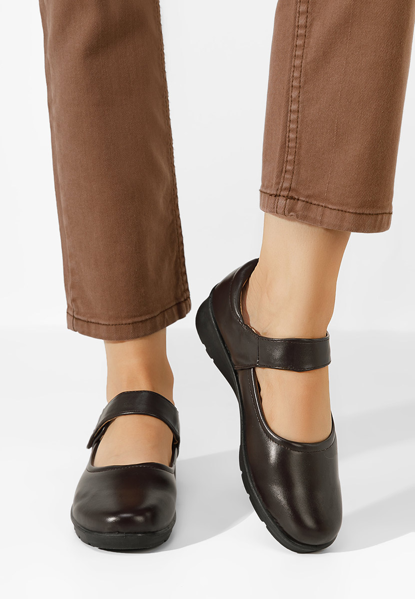 Scarpe con suola ortopedica Marrone Iphasa