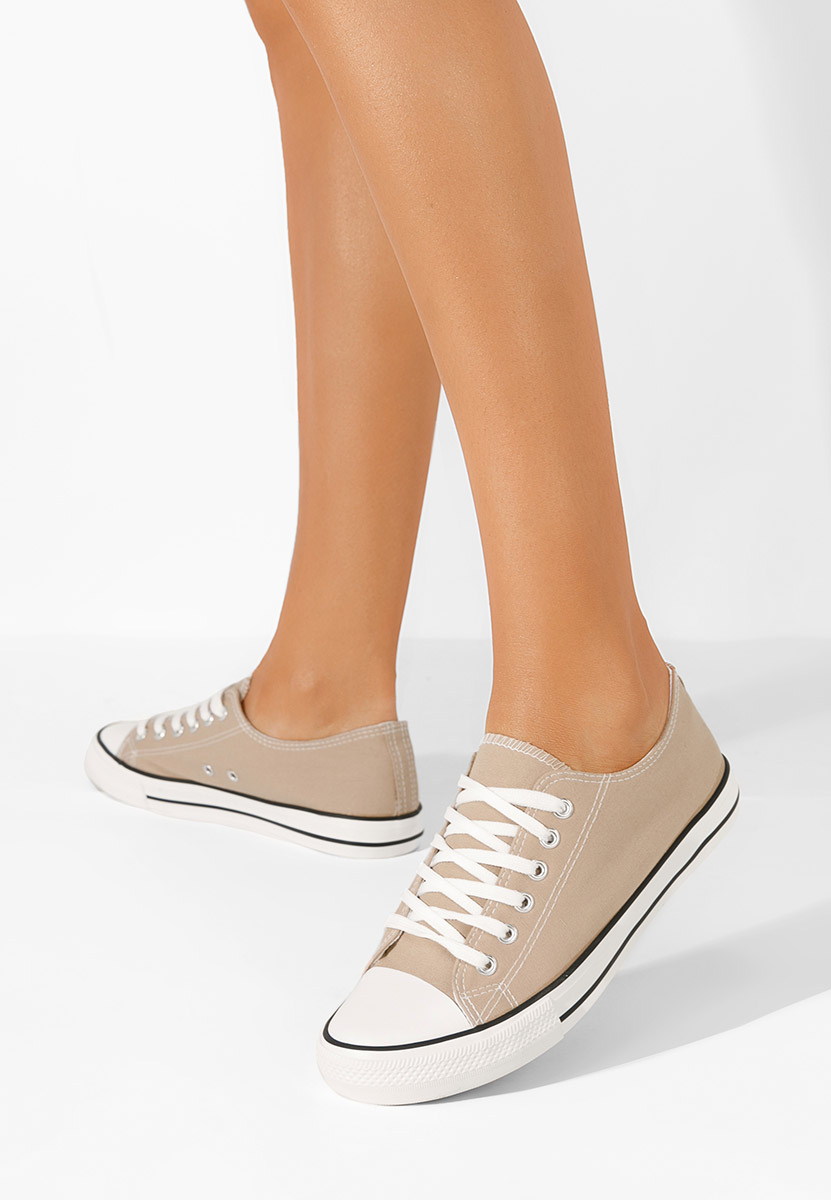 Scarpe da ginnastica donna Saveria cachi