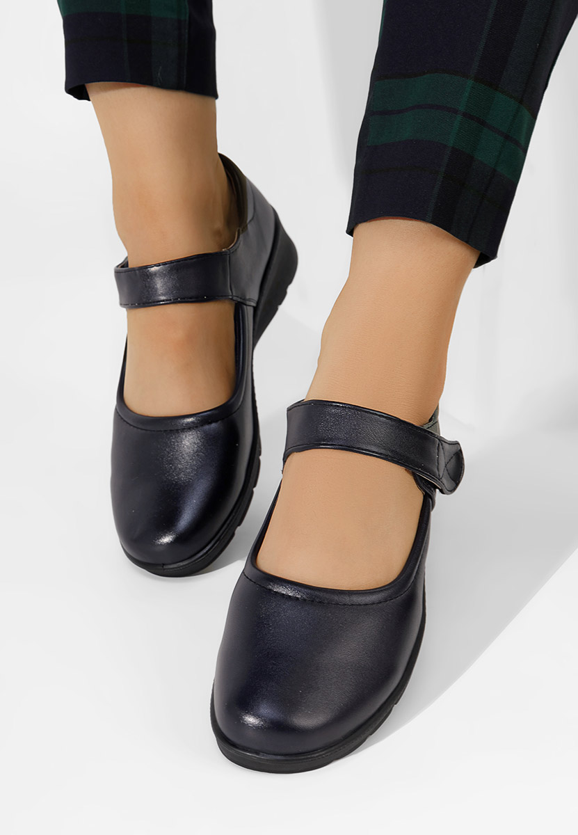 Ballerine con cinturino Iphasa Blu marine