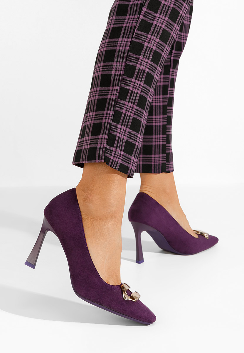 Décolleté tacco a spillo Xeresa viola Décolleté tacco a spillo Xeresa viola