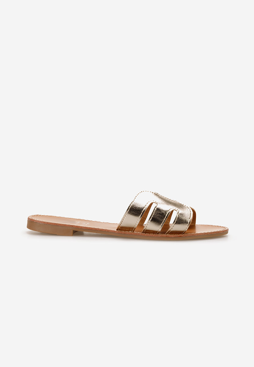 Ciabatte donna Strina oro