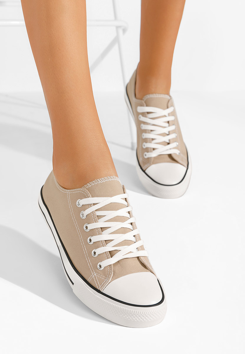 Scarpe da ginnastica donna Saveria cachi