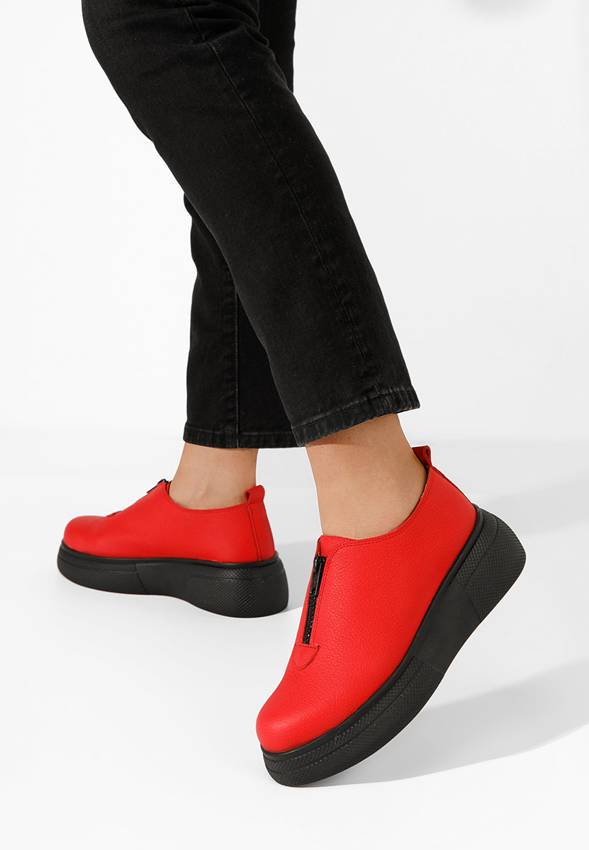 Scarpe basse donna Amaera Rosso