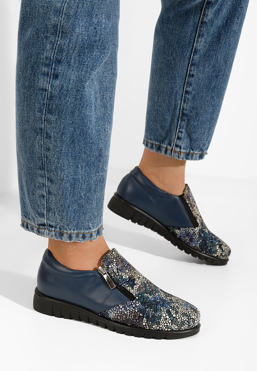 Scarpe basse donna pelle Isola V3 Colorate