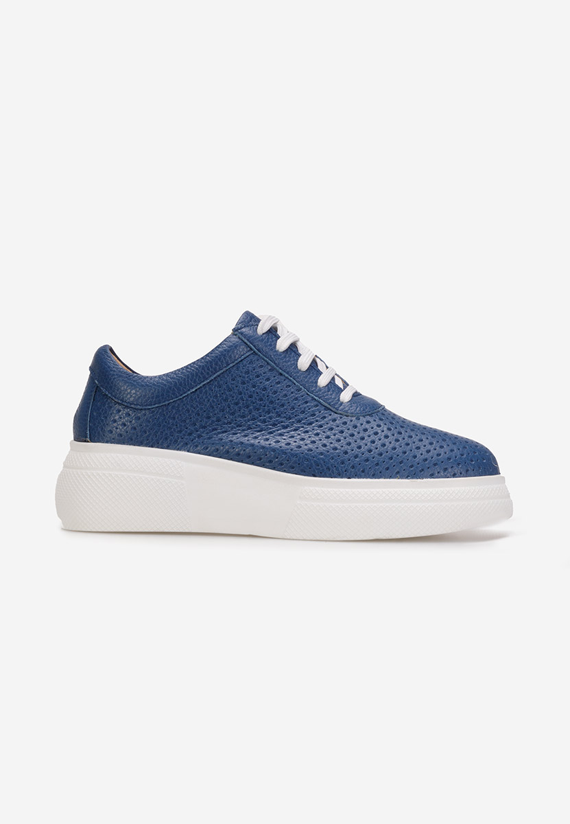 Scarpe con plateau Dakota B blu marine