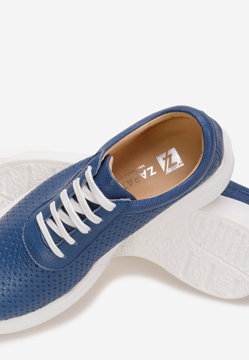 Scarpe con plateau Dakota B blu marine