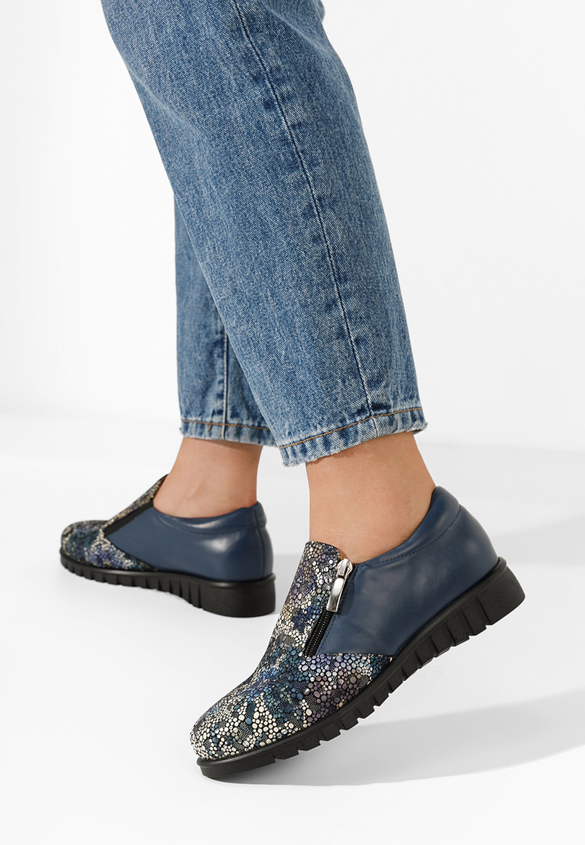 Scarpe basse donna pelle Isola V3 Colorate