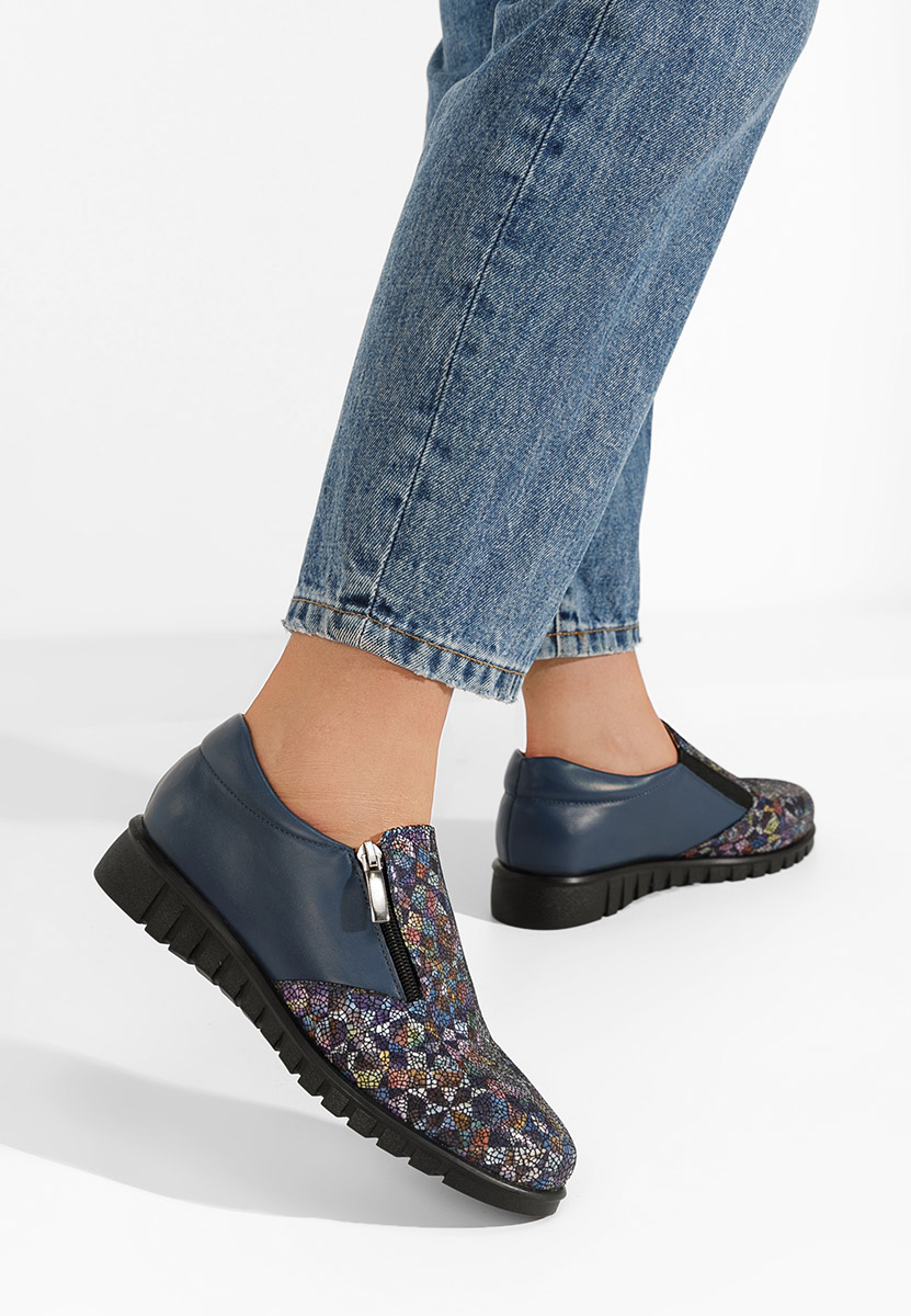 Scarpe basse donna pelle Isola V4 Colorate